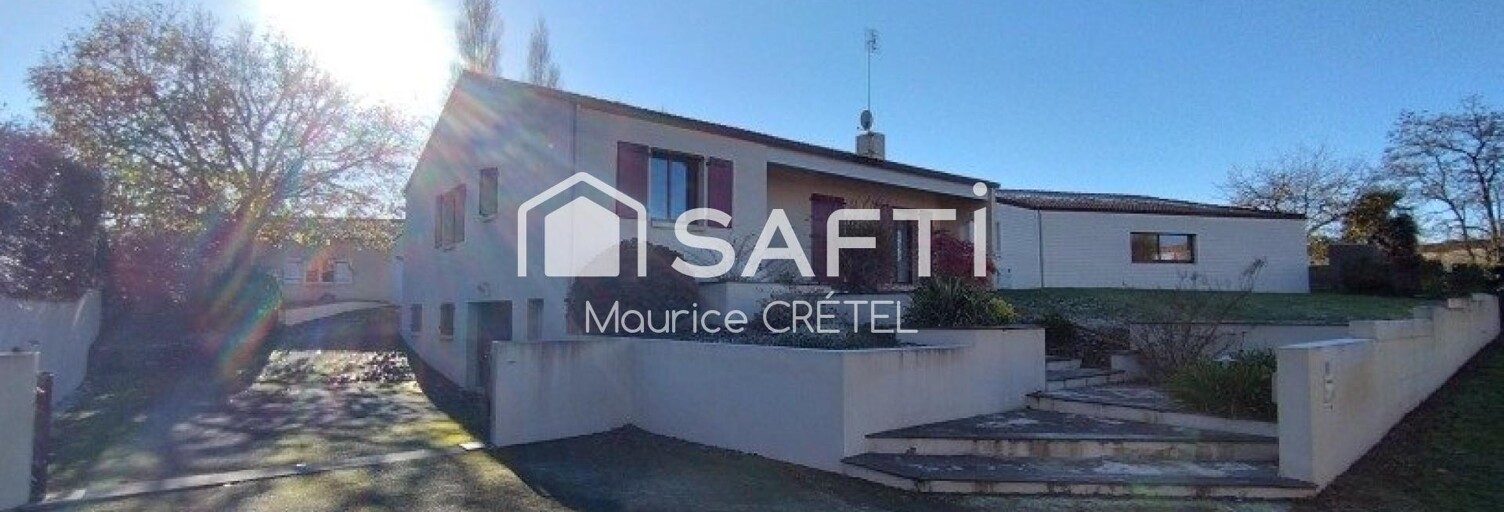 Maison 5 Pièces 132 m² à vendre à Saint-Martin-des-Noyers (85140)