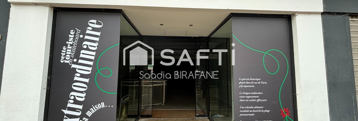 Commerce 2 Pièces 120 m² à louer à Lens (62300)