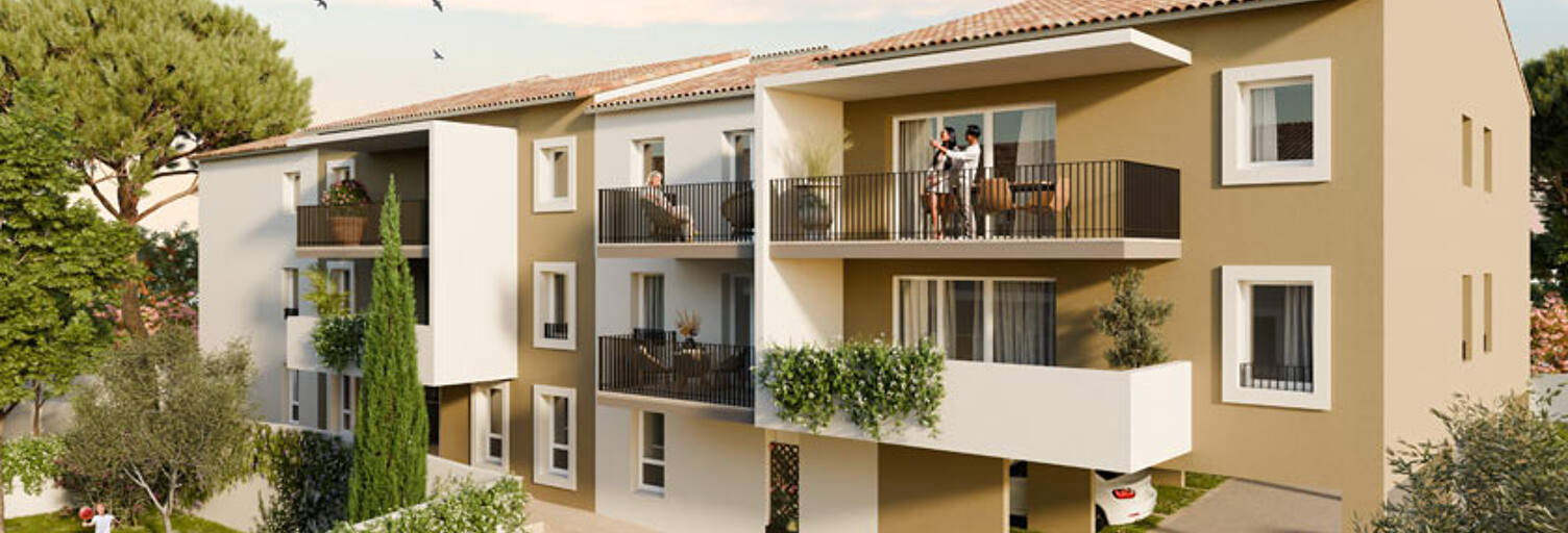 Appartement neuf T2, T3, T4 Pièce 38 à 77 m² à vendre à Fabrègues (34690)