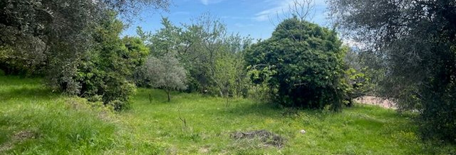 Terrain  2300 m² à vendre à Contes (06390)