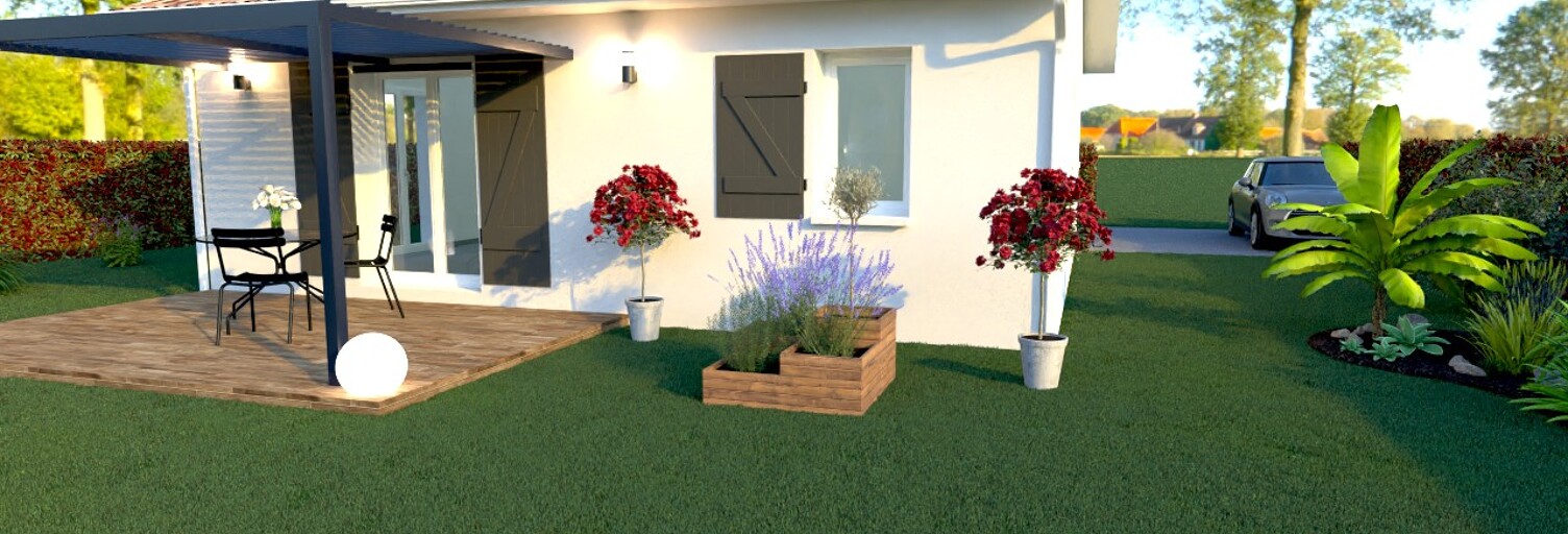 Maison 60 m² à construire Saugnac-et-Cambran (40180)