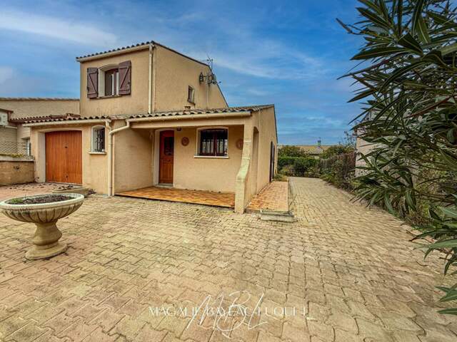 CARCASSONNE GRAZAILLE - MAISON T4 - JARDIN- GARAGE — photo du bien