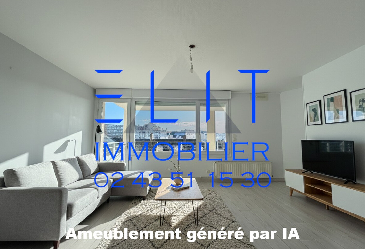 E2269 | EXCLUSIVITÉ | APPARTEMENT T5 88 m2 LUMINEUX LE MANS — photo 1