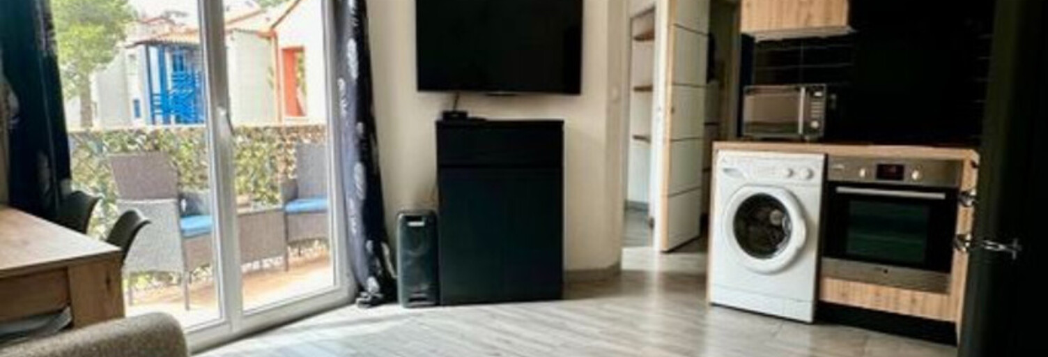 Appartement 2 Pièces 30 m² à vendre à Canet-en-Roussillon (66140)