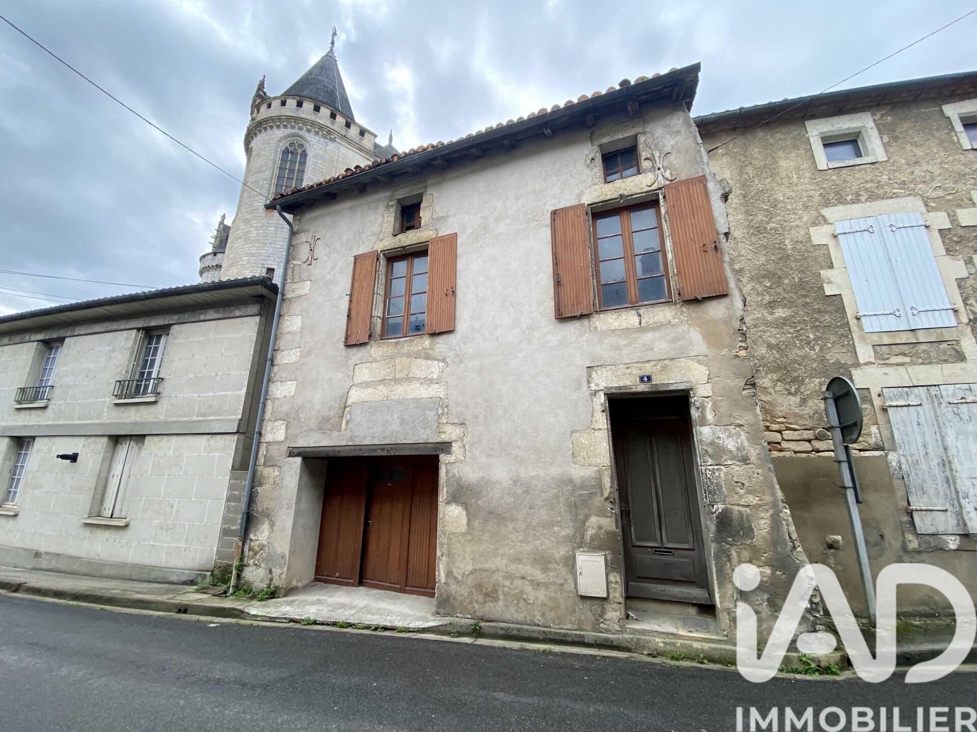 Maison à vendre, 3 pièces, 55 m², La Rochefoucauld