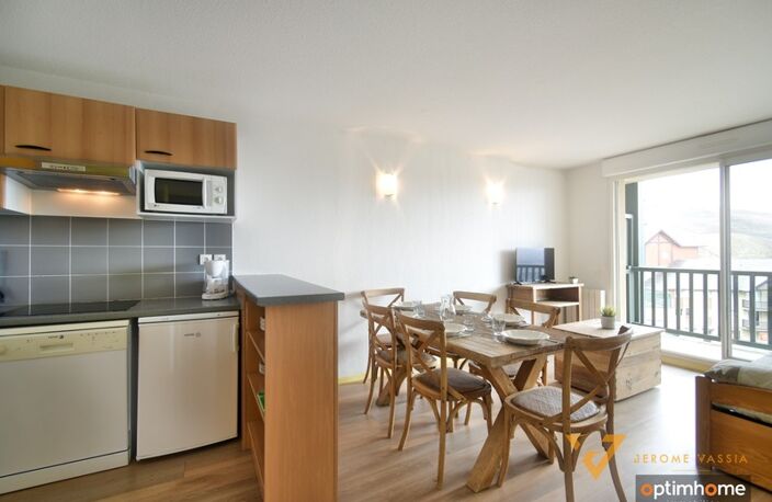 Parfait T2 + coin montagne 6 couchages avec piscine et sauna Peyragudes — photo 2