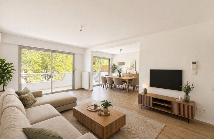 Appartement 4 pièces – 84 m² – Dernier étage – Terrasse – Garage – Cave - Piscine - Parc - Tennis - Ligne 5 Tramway - Parc Montcalm — photo 3