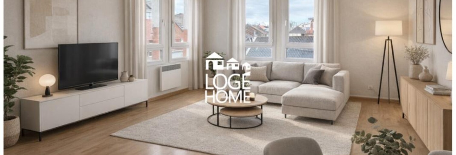 Appartement 3 Pièces 62 m² à vendre à Loos (59120)