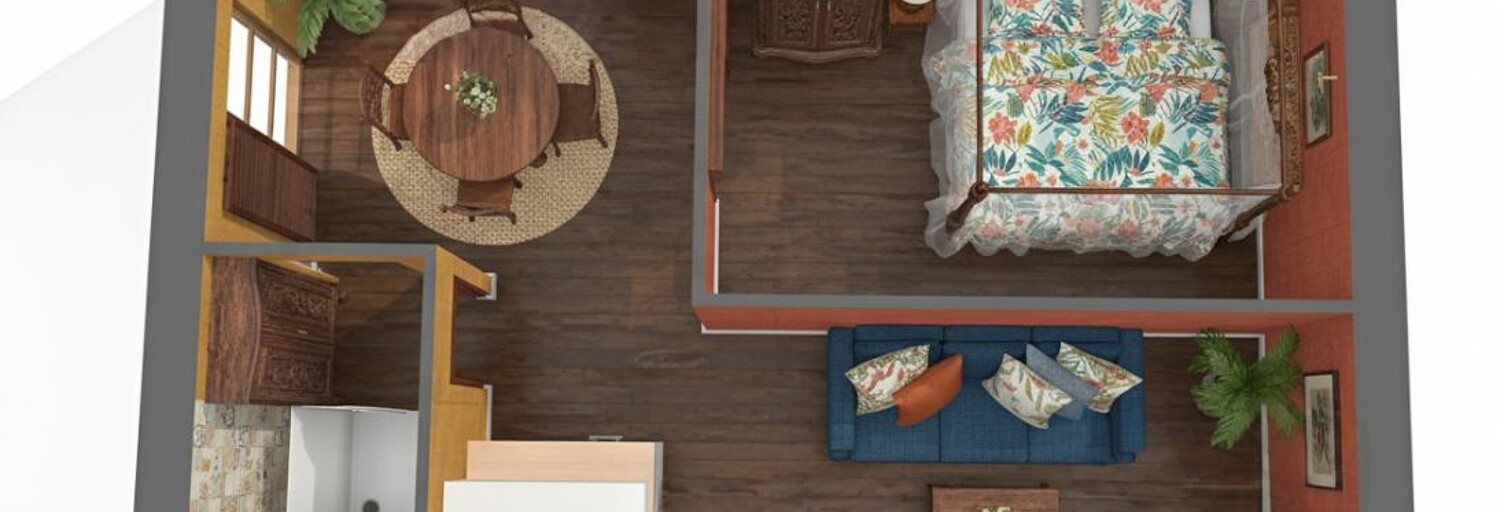 Appartement 2 Pièces 30 m² à vendre à La Trinité (97220)