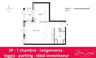 Appartement 2 Pièces 52 m² à vendre à Palaiseau (91120)