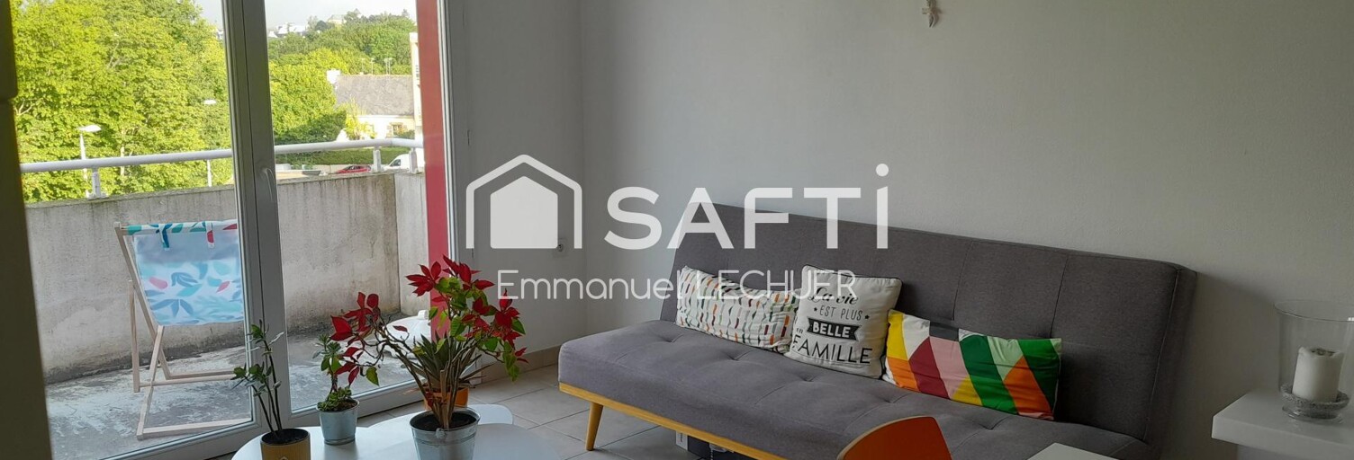 Appartement 2 Pièces 45 m² à vendre à Saint-Brieuc (22000)