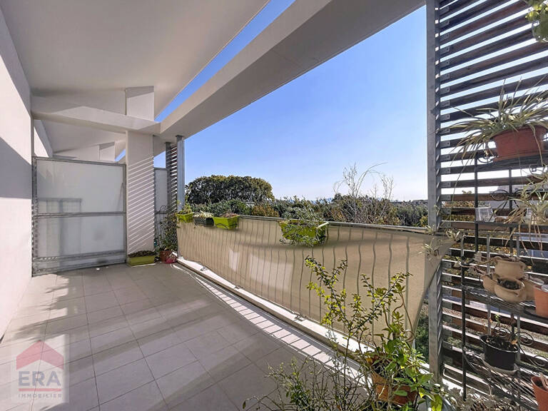 A VENDRE MARSEILLE 13014 HAUT DE ST MARTHE RESIDENCE RECENTE T4 TERRASSE GARAGE JARDIN — photo 1