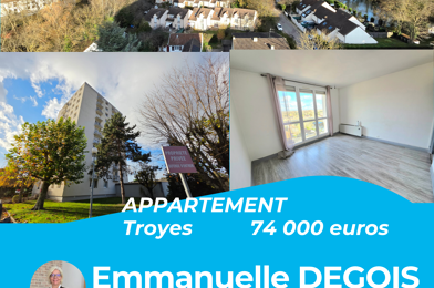 Appartement 3 pièces 74000 €