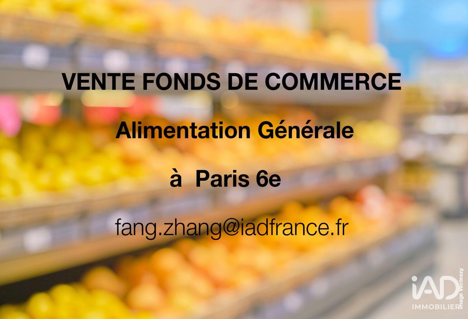 Vente Boutique/Local commercial 40 m&sup2; — photo 1