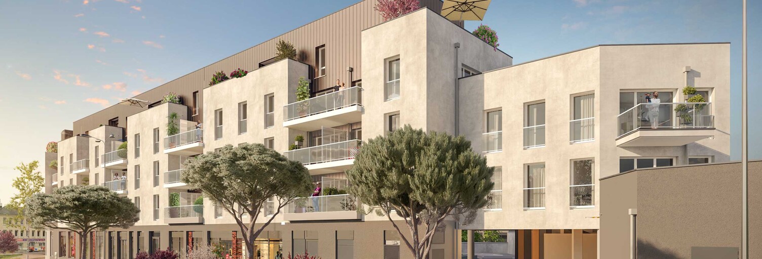 Appartement neuf T2, T3, T4 Pièce 43 à 96 m² à vendre à Caen (14000)