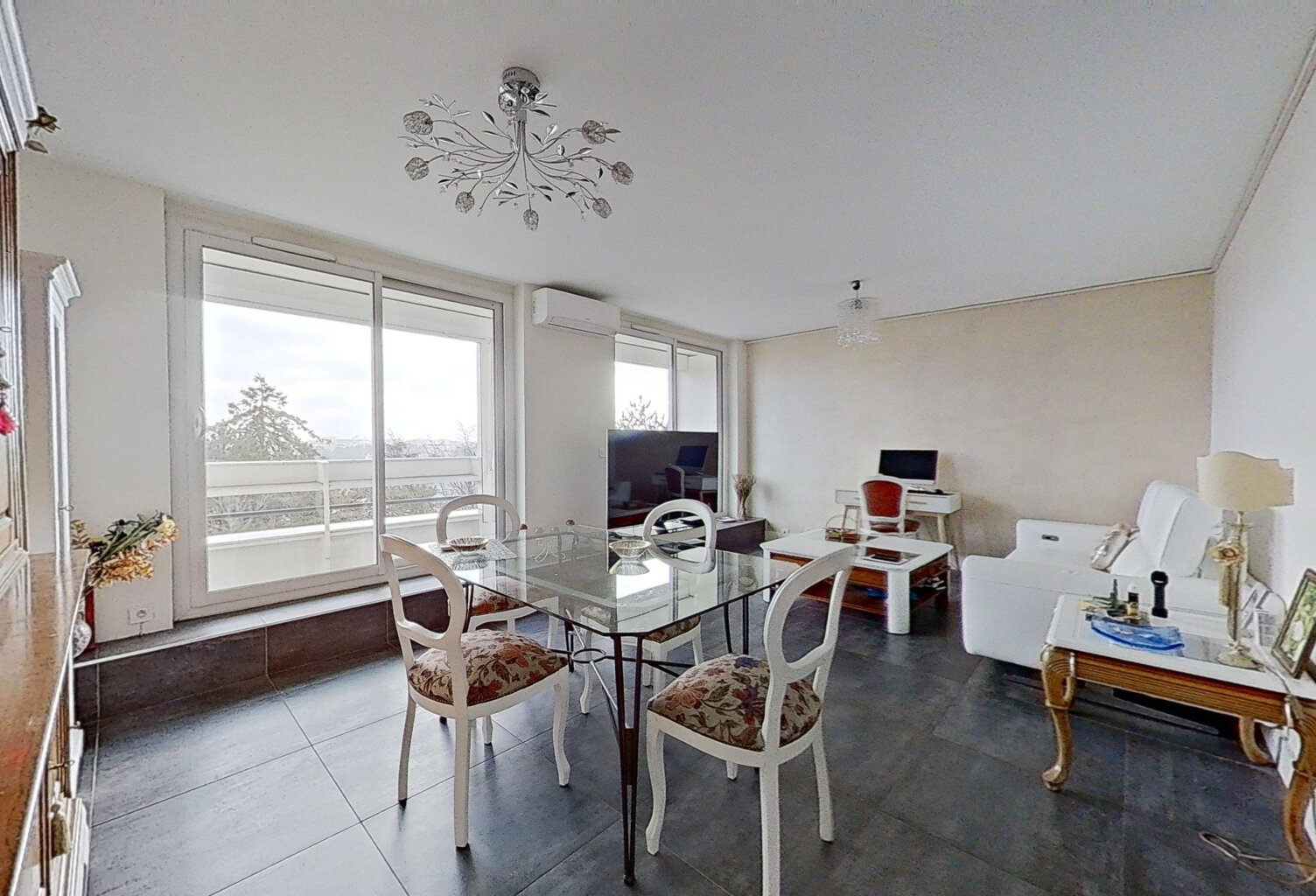 LYON 9EME - VENTE APPARTEMENT 3 PIECES AVEC BALCON + VUE DE — photo 1