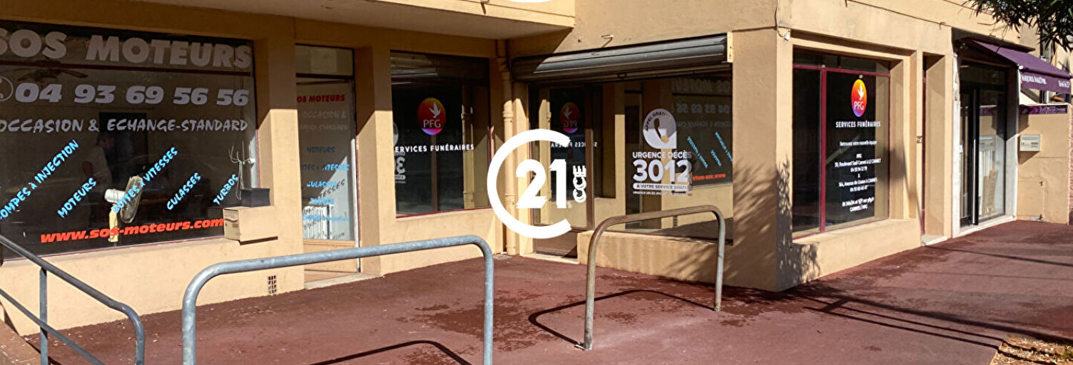 Commerce  30 m² à louer à Cannes (06400)