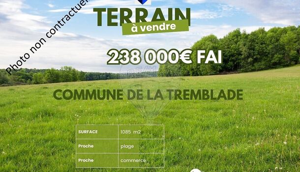 Terrain  à vendre Tremblade (La) 17390