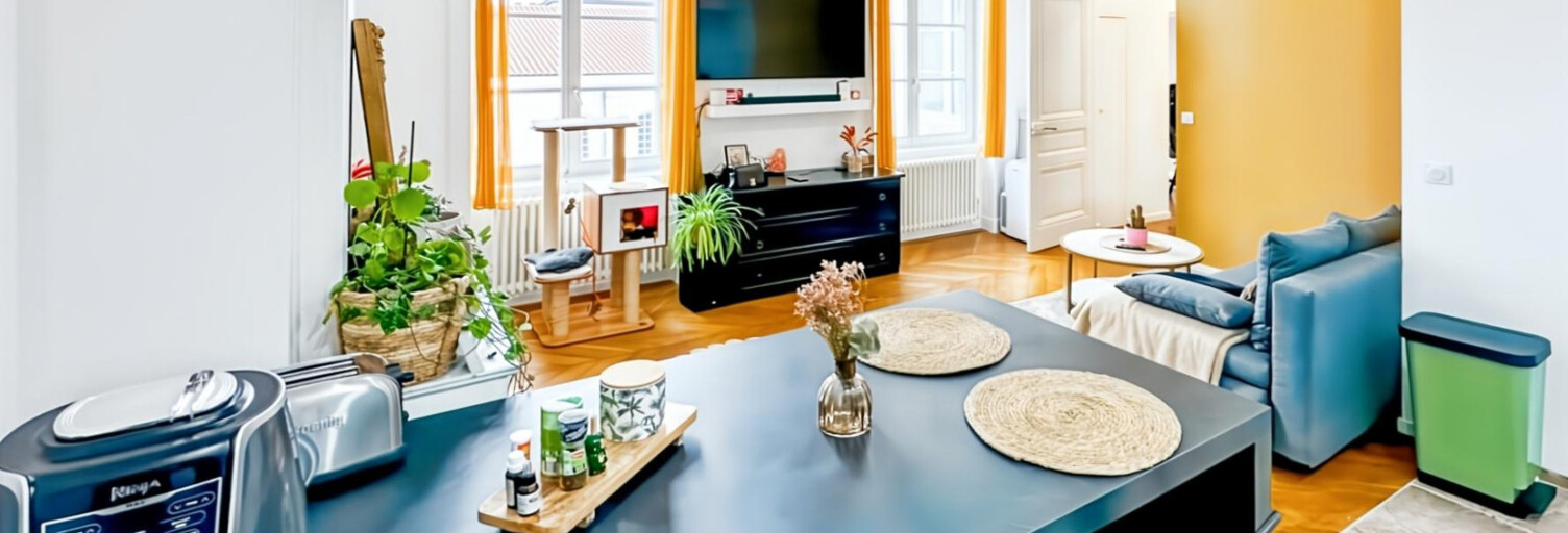 Appartement 3 Pièces 60 m² à vendre à Lyon 2 (69002)