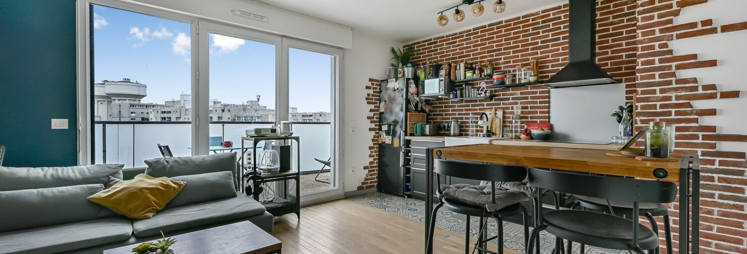 Appartement 2 Pièces 41 m² à vendre à Romainville (93230)