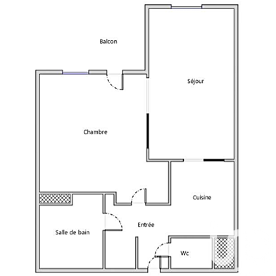 Appartement 1 pièces 110000 €