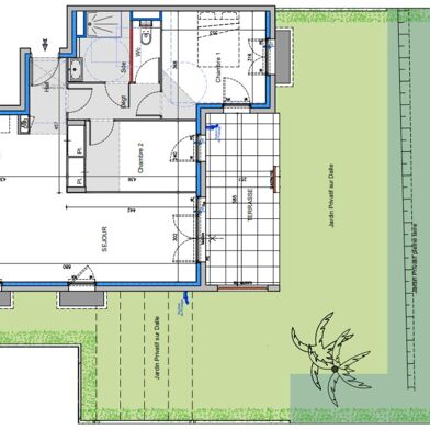 Appartement 3 pièces 519000 €