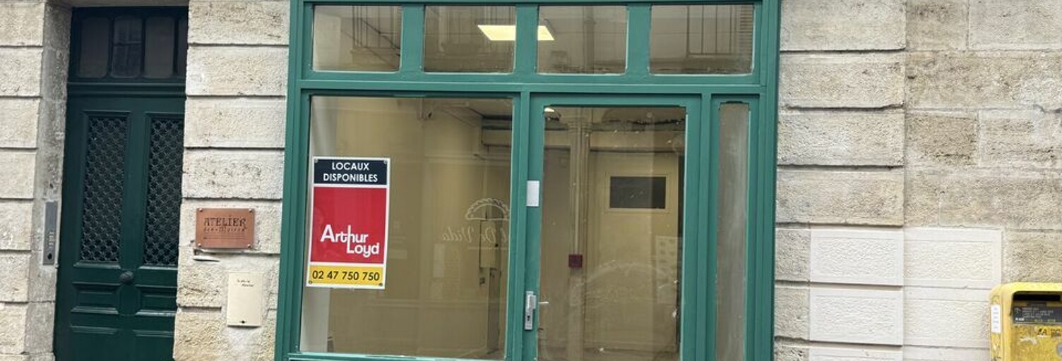 Commerce  60 m² à louer à Tours (37000)