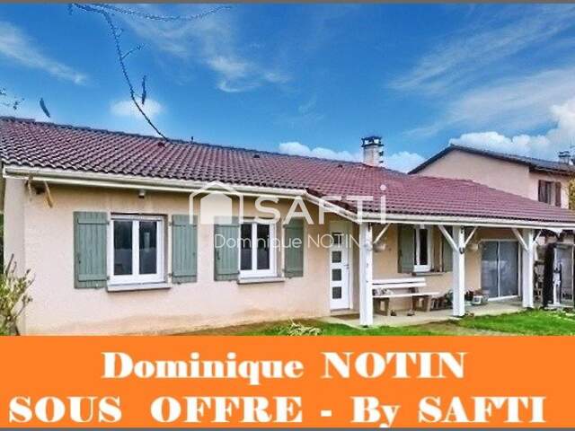 Maison  81 m² de plain pied 3 chb terrain 600m² — photo du bien