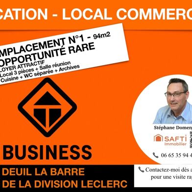 Commerce 3 pièces 1570 €
