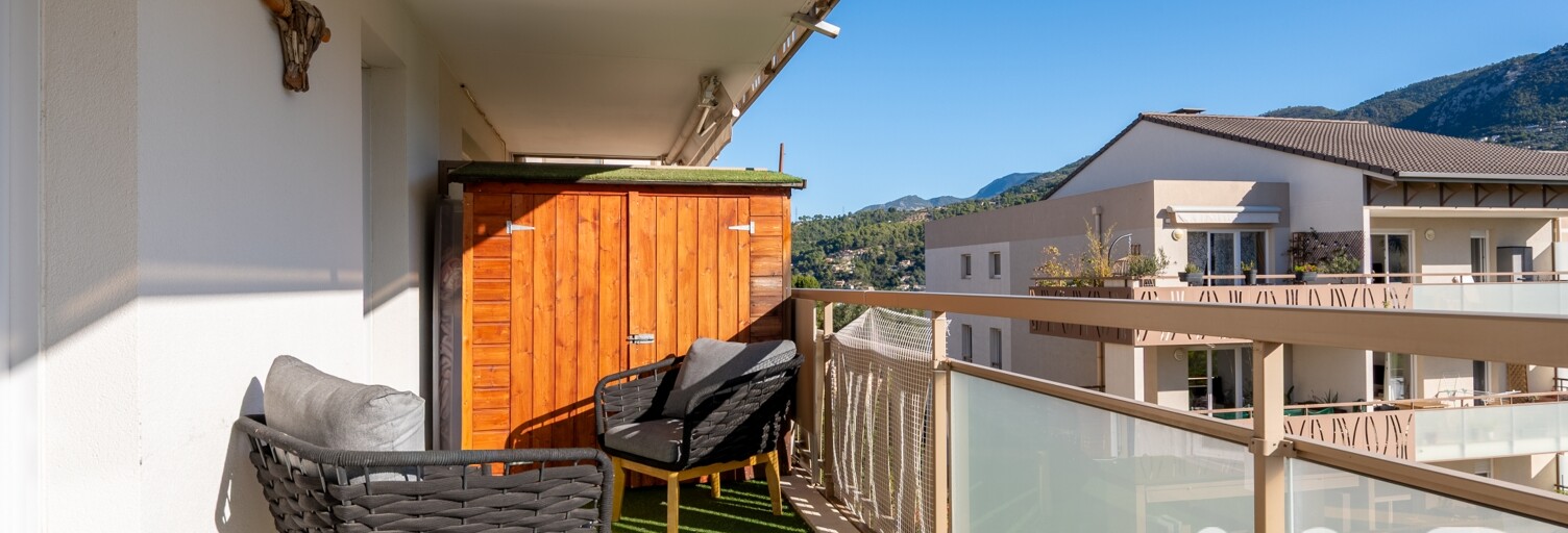 Appartement 3 Pièces 58 m² à vendre à Carros (06510)