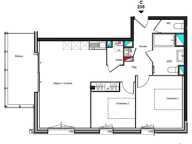 Vente Appartement 3 pièces — photo 3