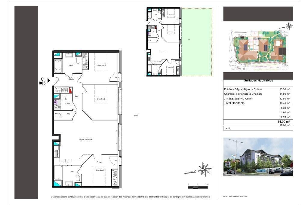 Vente Appartement 4 pièces - Photo 3