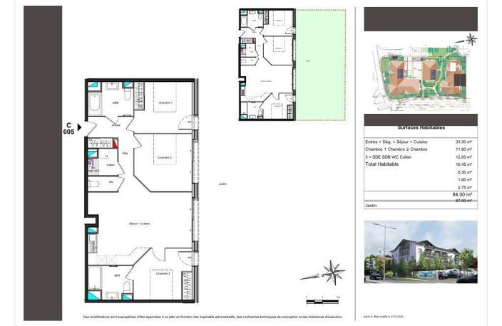 Vente Appartement 4 pièces — photo 3