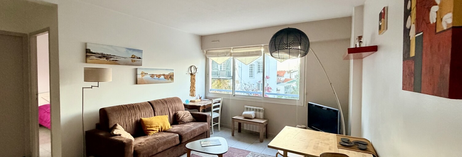 Appartement 2 Pièces 38 m² à vendre à Biarritz (64200)