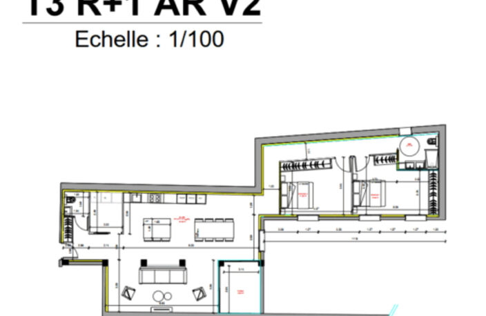 À Vendre ? Appartement neuf haut de gamme livré fini ? Bagnères-de-Bigorre ? Face aux Coustous — photo 2