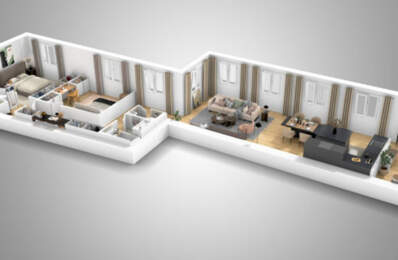 Appartement neuf livré fini , 106 m² , Face aux Coustous à Bagnères-de-Bigorre — photo du bien