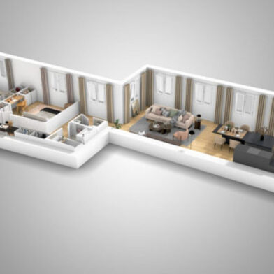 Appartement 3 pièces 232000 €