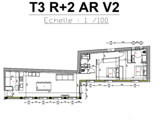 Appartement proposé à Bagnères-de-Bigorre