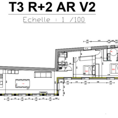 Appartement 3 pièces 215000 €