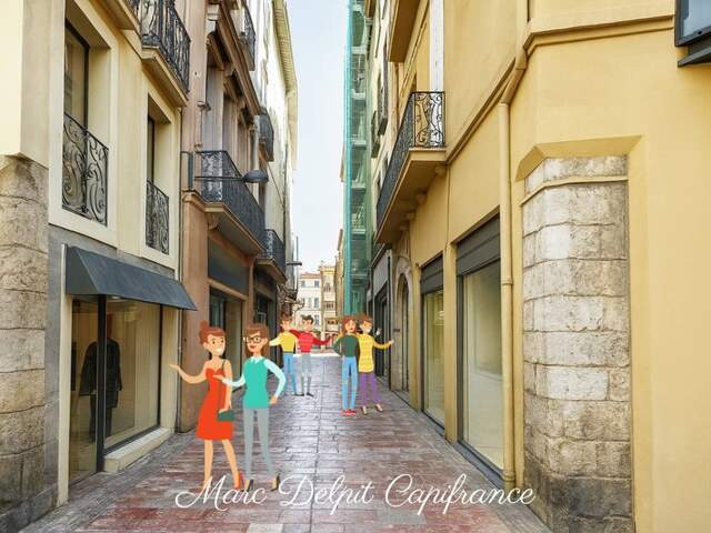 Local commercial Bail à céder - PERPIGNAN (66) - Rue de la loge - tous commerces, services à la personne — photo du bien