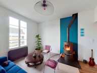 Appartement à vendre  RENNES– VOLNEY / PRAIRIES SAINT-MARTIN - T3  de 64 m² – CHARME DE L’ANCIEN, POÊLE À BOIS, 2 SALLES D’EAU — photo 4
