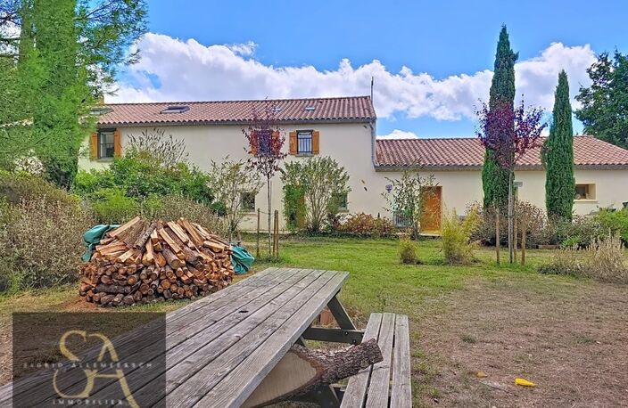 Domaine à vendre (Aude) – vue sur les Pyrénées – autonomie rare — photo 2