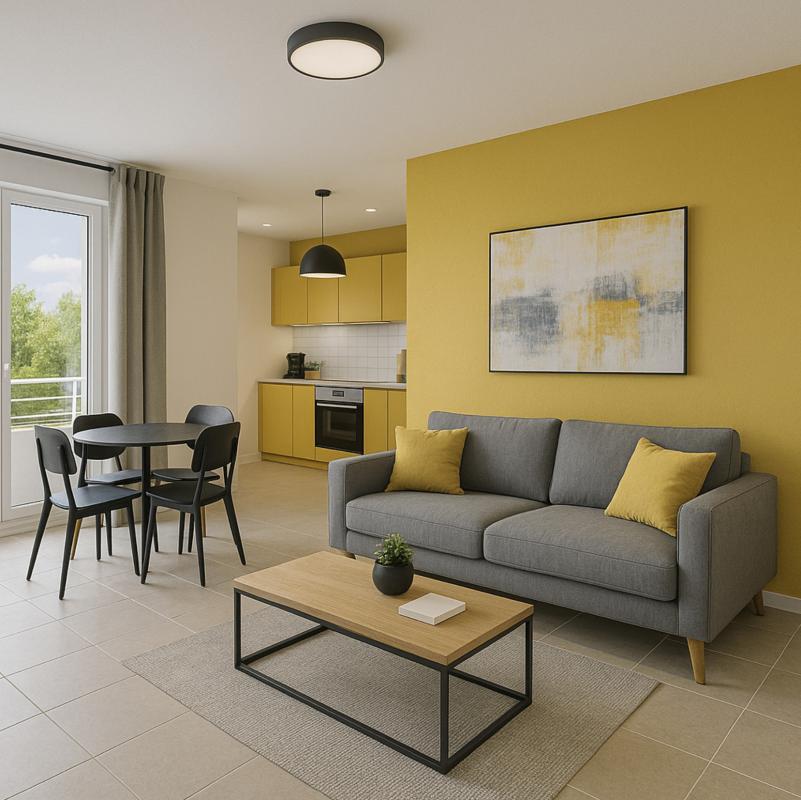 Appartement neuf 3 pièces 56 m²