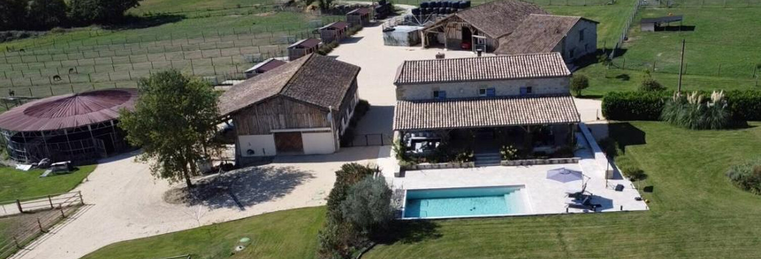 Maison 10 Pièces 325 m² à vendre à Miramont-de-Guyenne (47800)