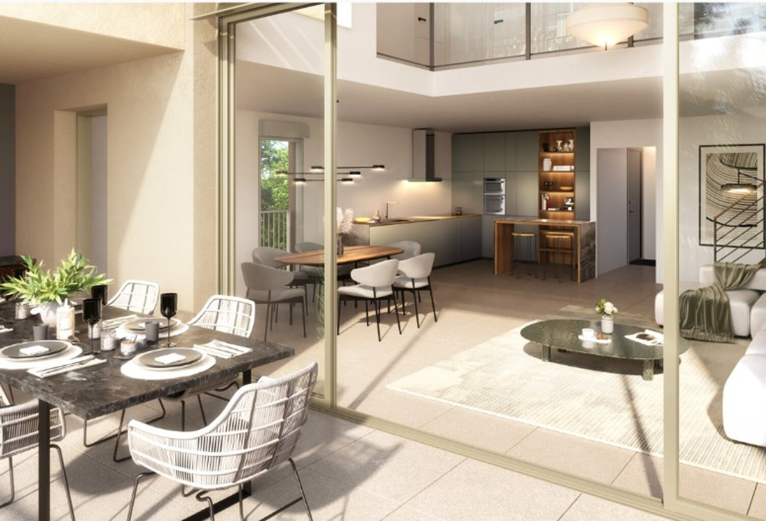 Appartement  T4 avec jardin de 190 m2 ,un garage de 15,12m2 — photo 1