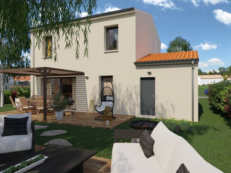 Projet de construction d'une maison 90 m² avec terrain à LE CHEIX (63) — photo 1