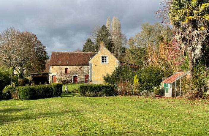 Cour maugis sur Huisne, vielle maison percheronnes avec dépe — photo 4
