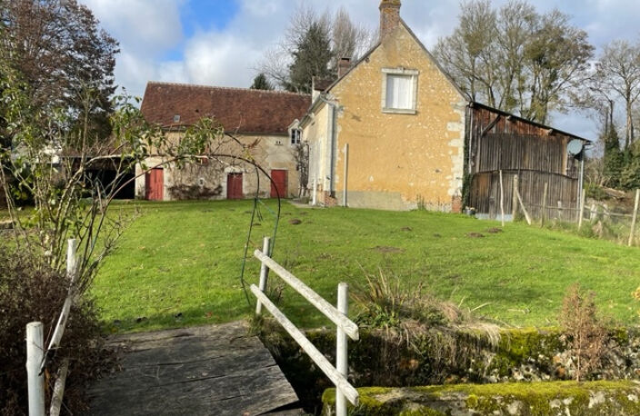 Cour maugis sur Huisne, vielle maison percheronnes avec dépe — photo 5