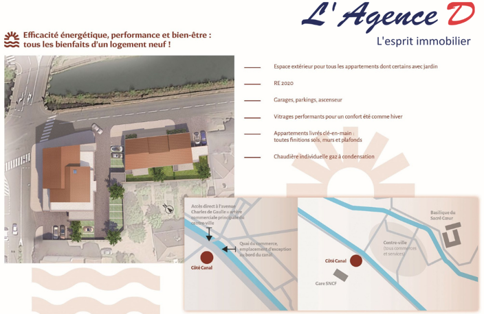 Vente appartement 2 pièces 46 m² Paray-le-Monial (71600) — photo 3