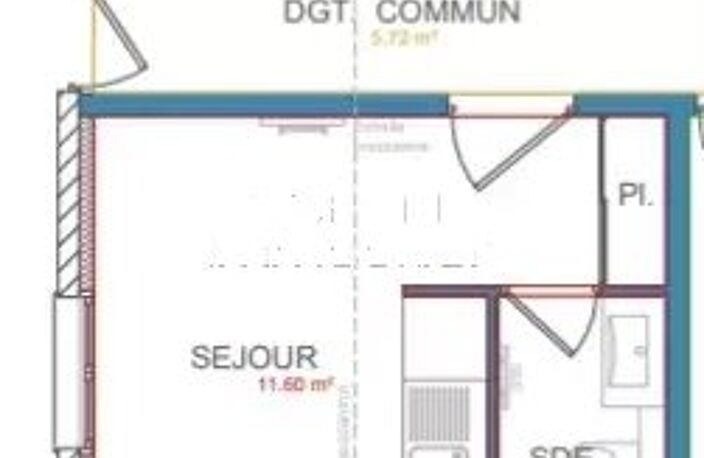 2 pièces mezzanine - le port - locatif — photo 5